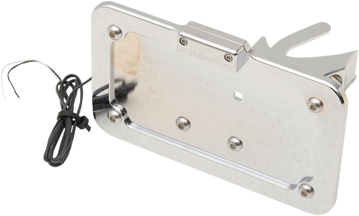 ACCUTRONIX SIDE-MOUNT LICENSE PLATES MOUNT LP HORZ/VRT HON CHR