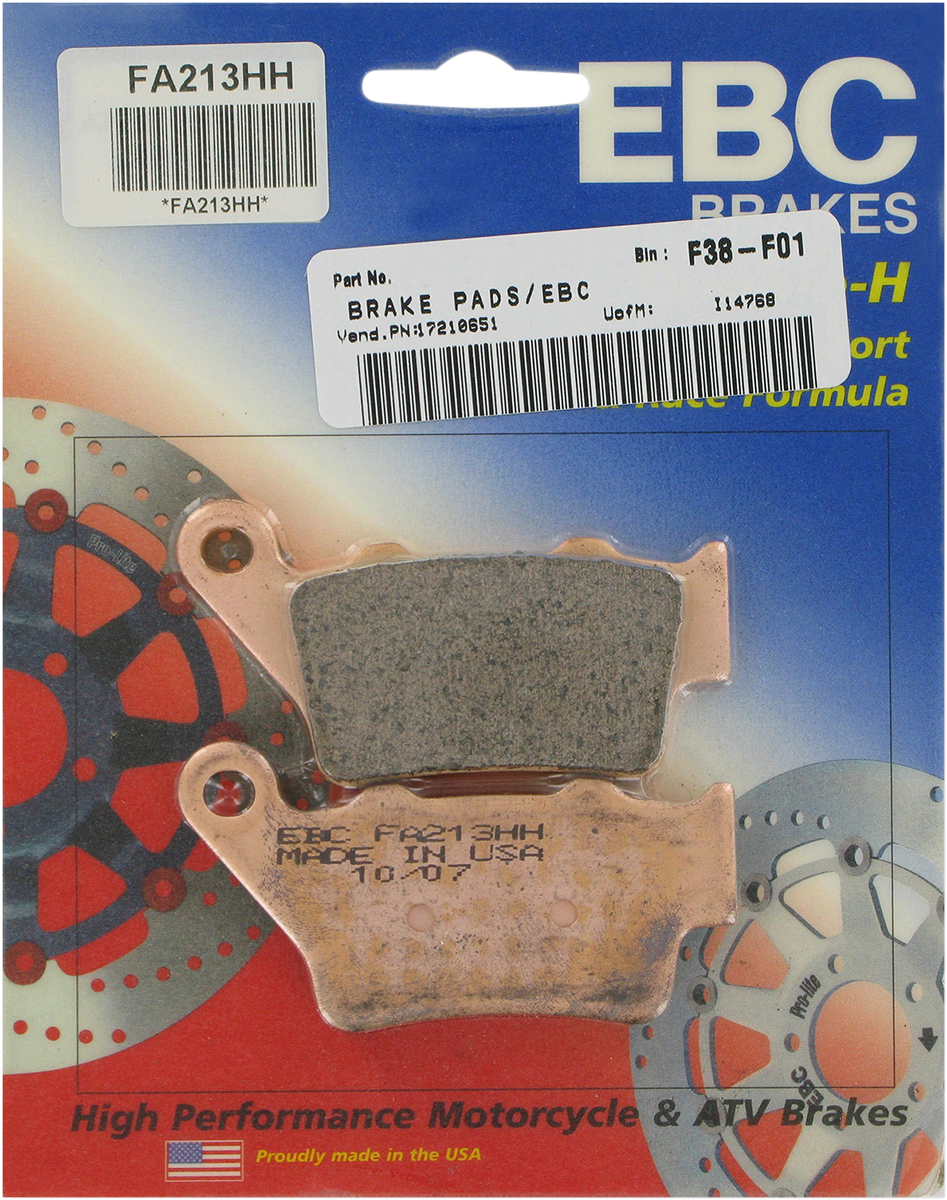 EBC BRAKE PADS AND SHOES BRAKE PAD EBC FA213HH