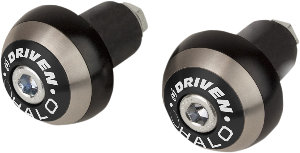 DRIVEN RACING HALO BAR ENDS BAR END HALO BLACK