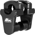 ROX SPEED FX PIVOTING HANDLEBAR RISERS RISER 2/1.125 BLK ANO