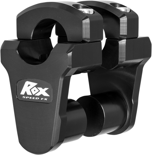 ROX SPEED FX PIVOTING HANDLEBAR RISERS RISER 2/1.125 BLK ANO