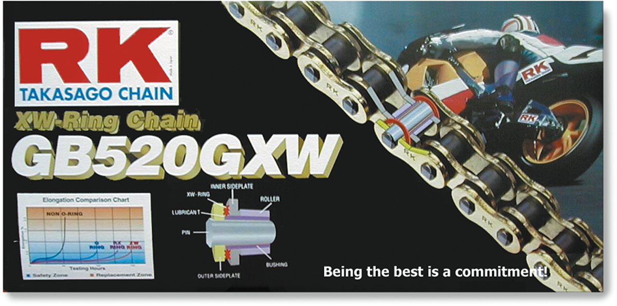 RK XW-RING (GXW) GB520GXW X 116 LINKS