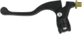 PARTS UNLIMITED SHORTY-STYLE POWER LEVER ASSEMBLIES LVR ASSY SHRTY LH-YAM BLK