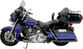 BASSANI XHAUST B4 2-INTO-1 EXHAUST SYSTEMS FOR HARLEY-DAVIDSON 2009 - 2013 Black Road Rage II B1 Power System Pseudo Left-Side Muffler