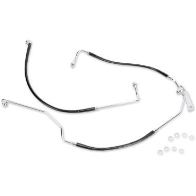 STANDARD LENGTH STAINLESS STEEL BRAKE LINE KITS FOR HARLEY-DAVIDSON