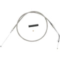BRAIDED AND BLACK VINYL THROTTLE AND IDLE CABLES FOR HARLEY-DAVIDSON