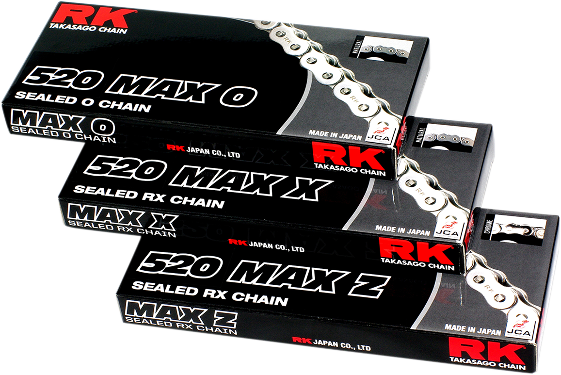 RK RK MAX SERIES DRIVE CHAIN CHAIN 520MAX-O X 100 LINK