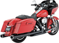 VANCE & HINES 41/2​" HI-OUTPUT SLIP-ON MUFFLERS FOR HARLEY-DAVIDSON 1995 - 2013 Black Hi-Output Slip-On Mufflers