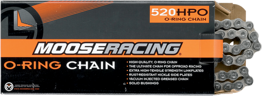 MOOSE RACING HARD-PARTS 520 HPO O-RING CHAIN MSE 520 O-RNG CHN 114 PLT