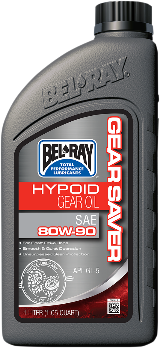 Aceite Caja Cambios Bel-Ray 80W-90 Gear Saver Hypoid Motorcycle Gear Oil