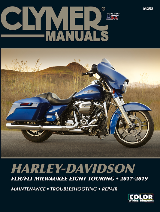 Manual De Taller Clymer Para Harley Davidson Touring Milwaukee Eight M8