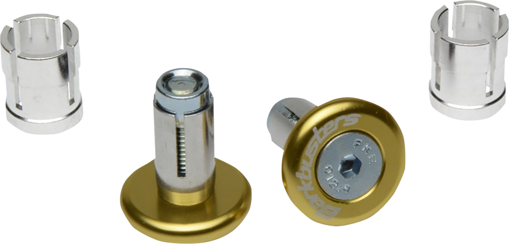 Gold Handlebar End Plugs