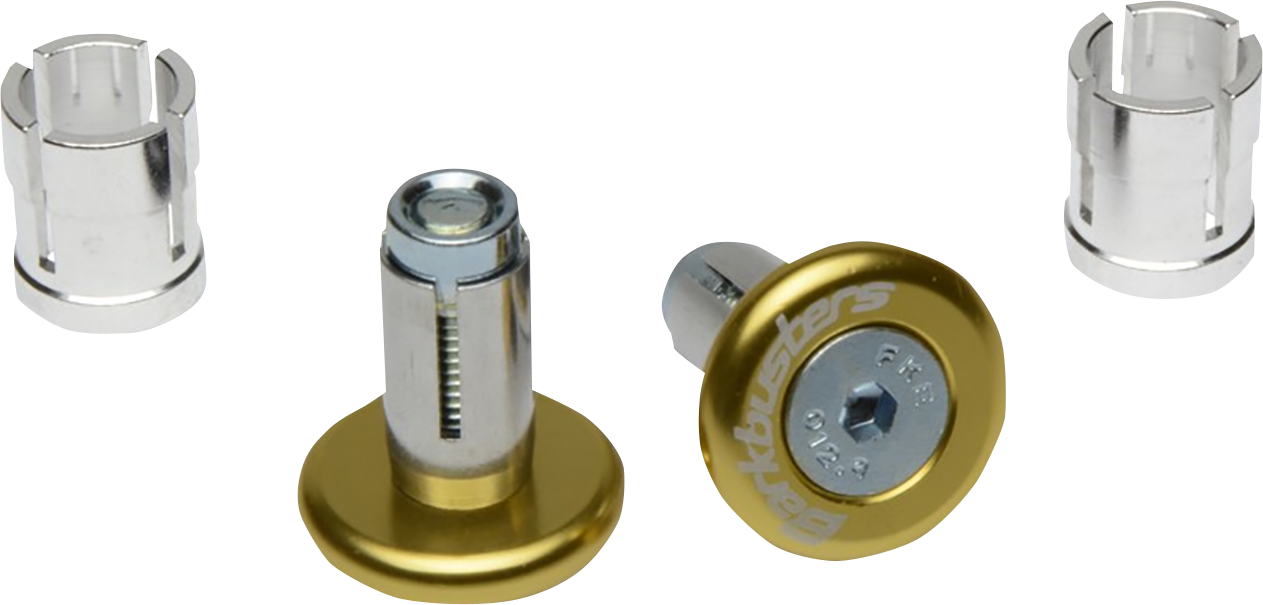 Gold Handlebar End Plugs