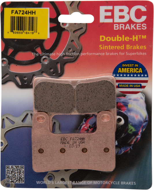 EBC BRAKE PADS AND SHOES BRAKE PAD EBC FA724HH