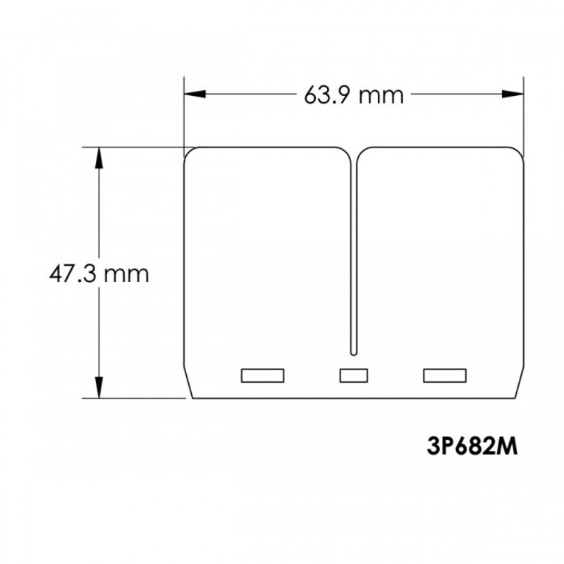 Láminas  de carbono para caja de láminas V-Force 3R V-FORCE 3P682M