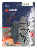 Pastillas de freno Tecnium Scooter orgánicas ME318 TECNIUM ME318