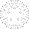 Disco de freno Brembo 68B407H5 BREMBO 68B407H5