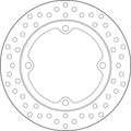 Disco de freno Brembo 68B407L9 BREMBO 68B407L9