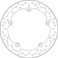 Disco de freno Brembo 68B407N1 BREMBO 68B407N1