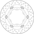 Disco de freno flotante Brembo 78B40833 BREMBO 78B40833