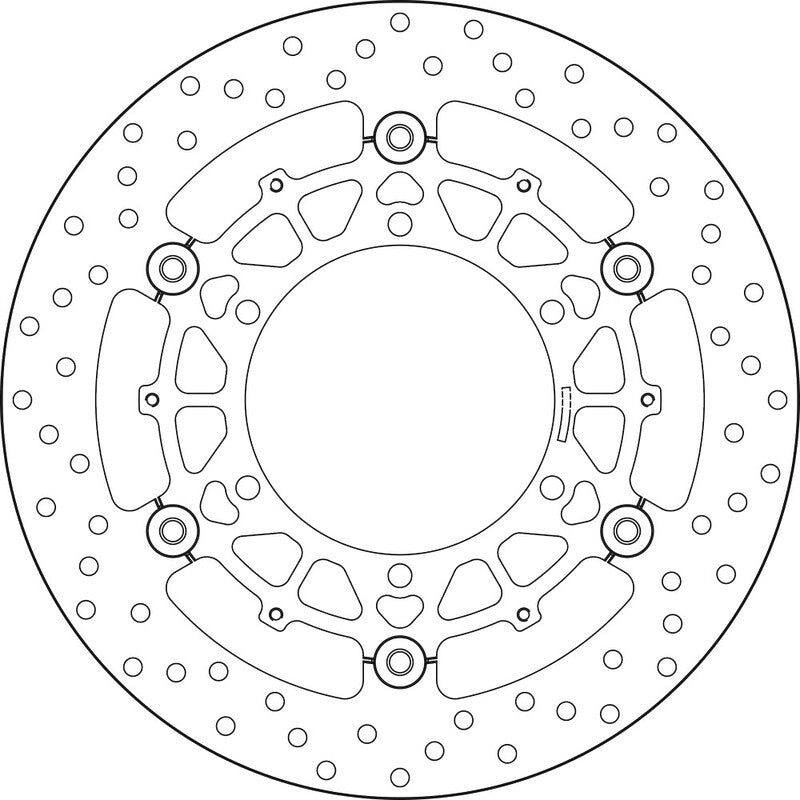 Disco de freno flotante Brembo 78B40846 BREMBO 78B40846