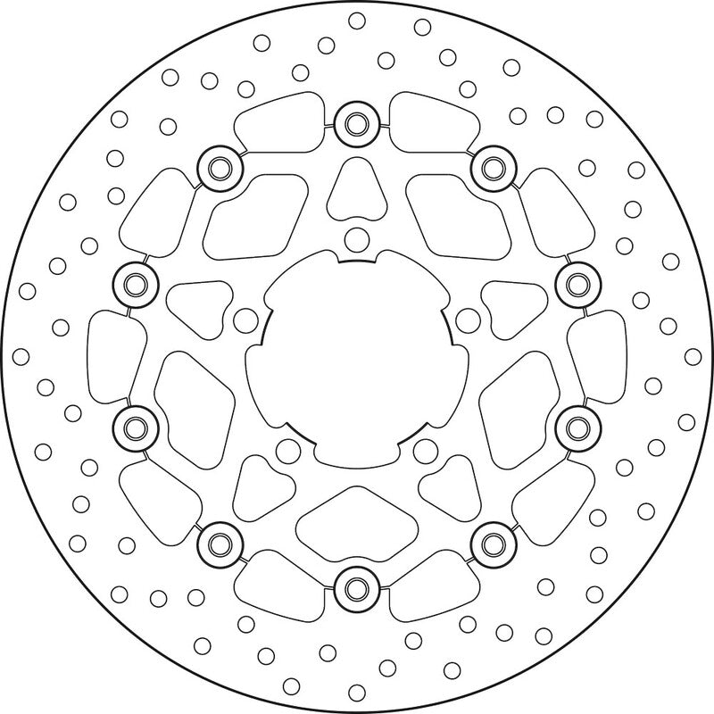 Disco de freno flotante Brembo 78B40847 BREMBO 78B40847
