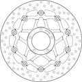 Disco de freno flotante Brembo 78B40878 BREMBO 78B40878