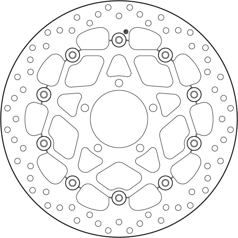 Disco de freno flotante Brembo 78B408B5 BREMBO 78B408B5