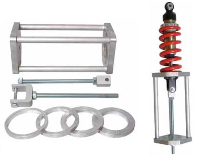 Prensa muelle amortiguador 4 adaptadores BUZZETTI 1082