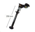 Caballete lateral universal para tubo Ø26-Ø32 – largo 250mm BUZZETTI 4600