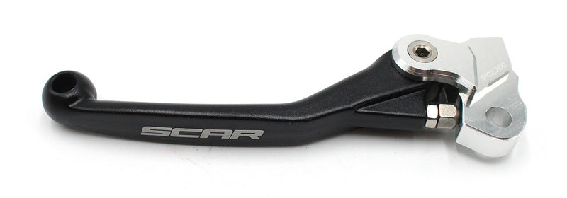 Maneta de embrague SCAR plegable negro Honda CRF SCAR PCL200