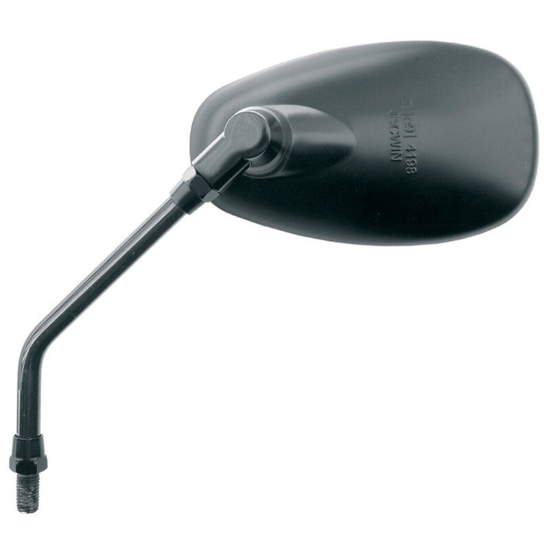 Espejo ovalado M10/125 negro V PARTS JY-115-6