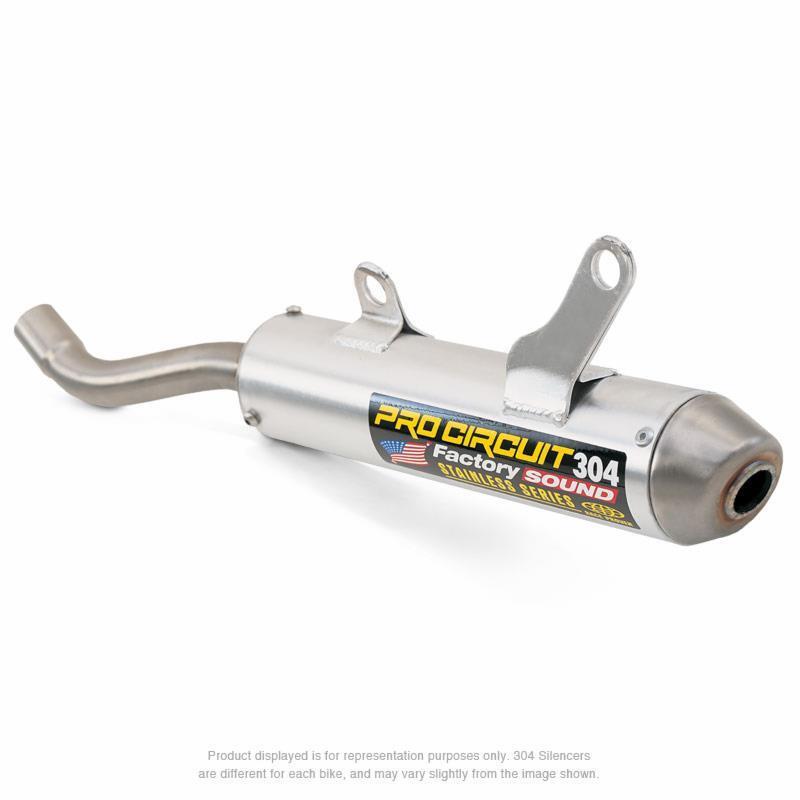 Silencioso Pro Circuit 304 Honda CR500R: aluminio, tapa de acero inox PRO CIRCUIT SH87500-SE