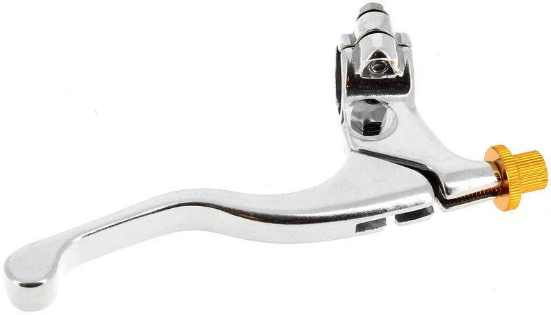 BIHR Short Brake Lever + Perch Casted Aluminium Polished Universal BIHR L14-0107