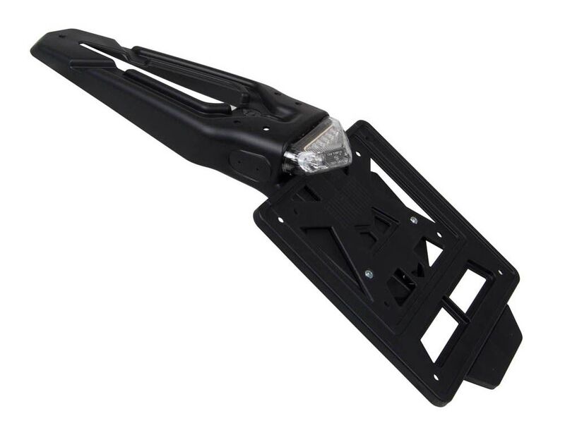 Portamatrículas con piloto LED RACETECH Integra Racing 60º RACETECH R-PTLED0NR012