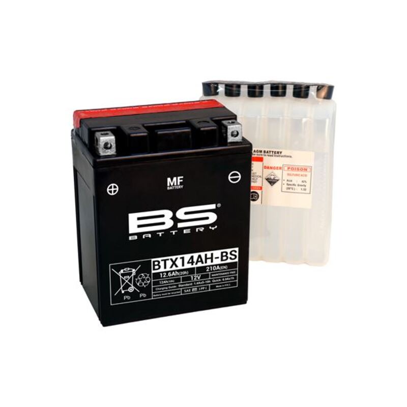 Batería BS BATTERY BTX14AH-BS BS BATTERY 300606