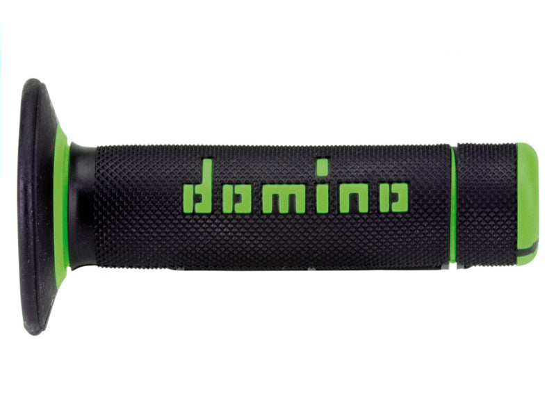 Puños off road DOMINO cross negro/verde A02041C4440 DOMINO A02041C4440A7-1