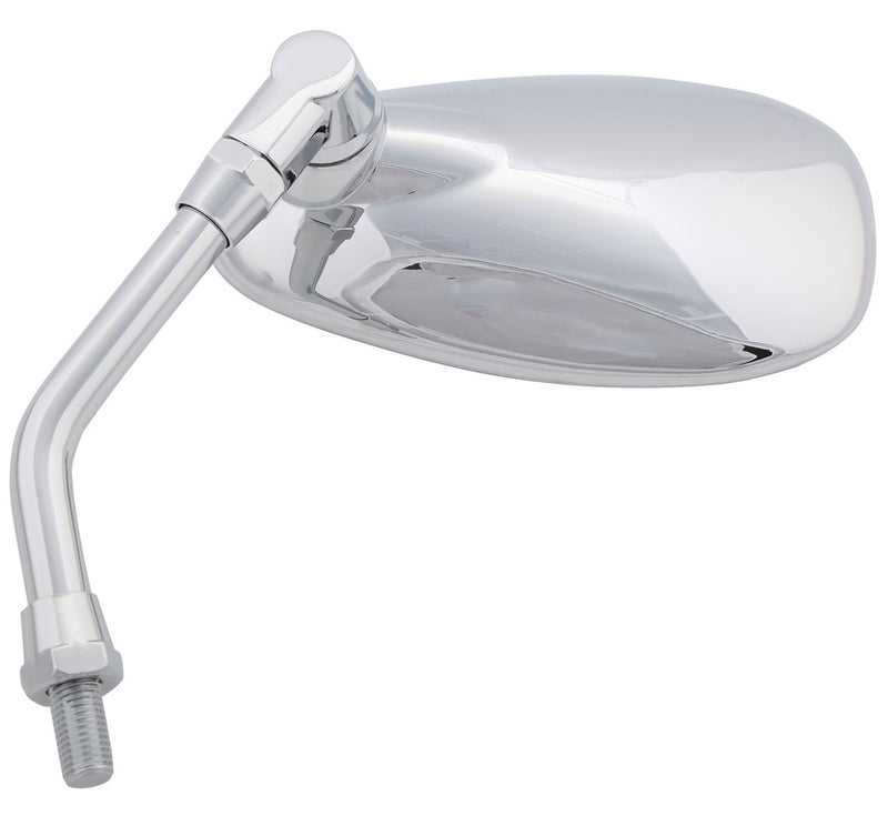 Espejo Custom ovalado Cromo a/lados V PARTS JY-115-