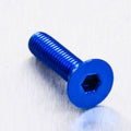 Tornillo de Aluminio Pro-bolt avellanado M5 x (0.8mm) x 20mm azul LCS520B PRO BOLT LCS520B