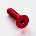 Tornillo de Aluminio Pro-bolt avellanado M5 x (0.8mm) x 20mm rojo LCS520R PRO BOLT LCS520R
