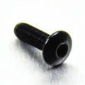 Tornillo de Aluminio Pro-bolt cabeza redondeada M4 x (0.5mm) x 12mm Fine negro LFB412FBK PRO BOLT LFB412FBK