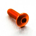 Tornillo de Aluminio Pro-bolt cabeza redondeada M4 x (0.5mm) x 12mm Fine naranja LFB412FO PRO BOLT LFB412FO