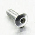 Tornillo de Aluminio Pro-bolt cabeza redondeada M4 x (0.5mm) x 12mm Fine plata LFB412FS PRO BOLT LFB412FS