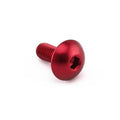 Tornillo de Aluminio Pro-bolt cabeza alomada M5 x (0.8mm) x 12mm rojo LFB512R PRO BOLT LFB512R