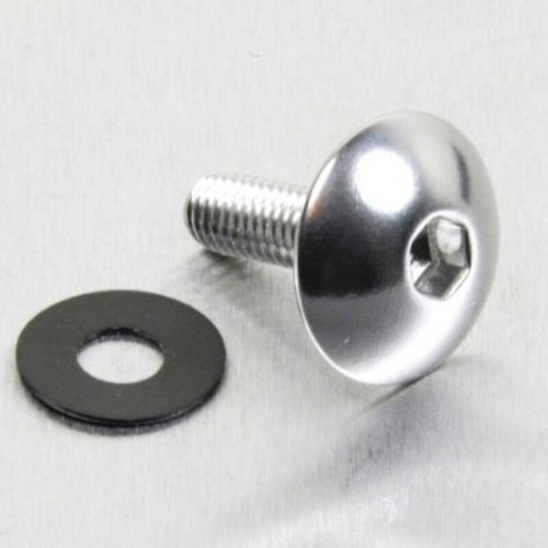 Tornillo de Aluminio XL Pro-bolt cabeza redondeada M5 x(0.8mm) x 16mm plata LFB516XLS PRO BOLT LFB516XLS