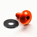 Tornillo de Aluminio Pro-bolt cabeza redondeada M6 x (1.00mm) x 16mm naranja LFB616O PRO BOLT LFB616O