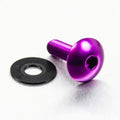 Tornillo de Aluminio Pro-bolt cabeza redondeada M6 x (1.00mm) x 20mm violeta LFB620P PRO BOLT LFB620P
