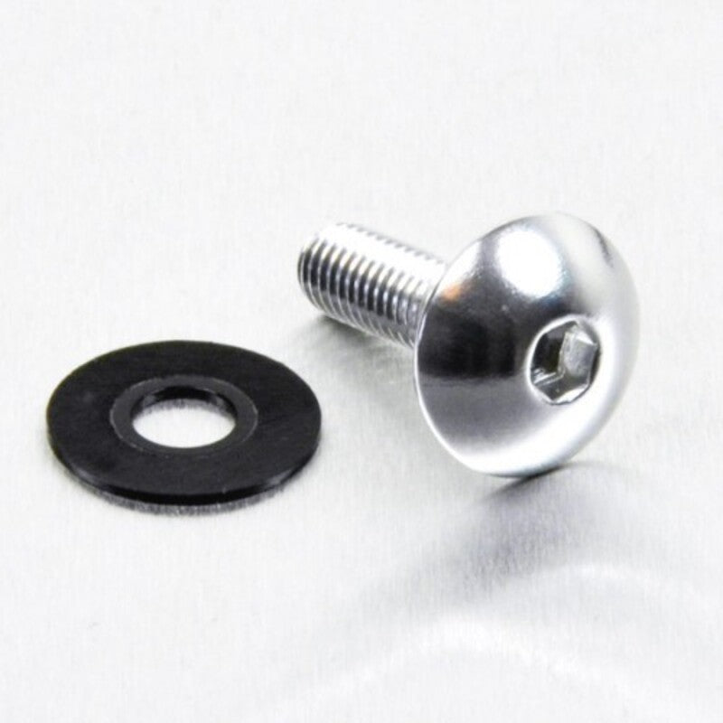 Tornillo de Aluminio Pro-bolt cabeza redondeada M6 x (1.00mm) x 20mm plata LFB620S PRO BOLT LFB620S