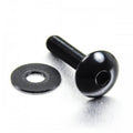 Tornillo de Aluminio Pro-bolt cabeza redondeada M6 x (1.00mm) x 30mm negro LFB630BK PRO BOLT LFB630BK