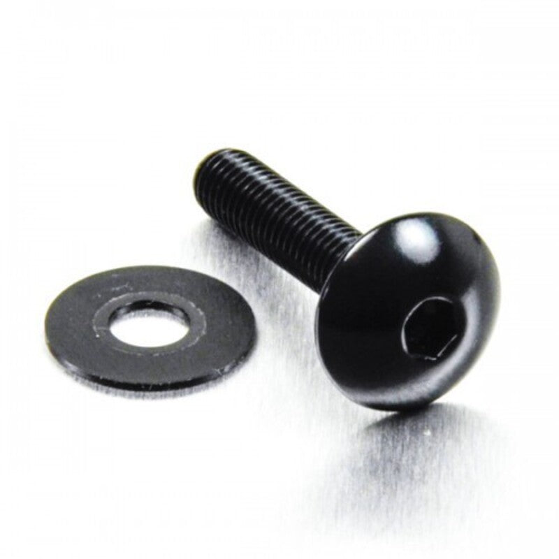 Tornillo de Aluminio Pro-bolt cabeza redondeada M6 x (1.00mm) x 30mm negro LFB630BK PRO BOLT LFB630BK